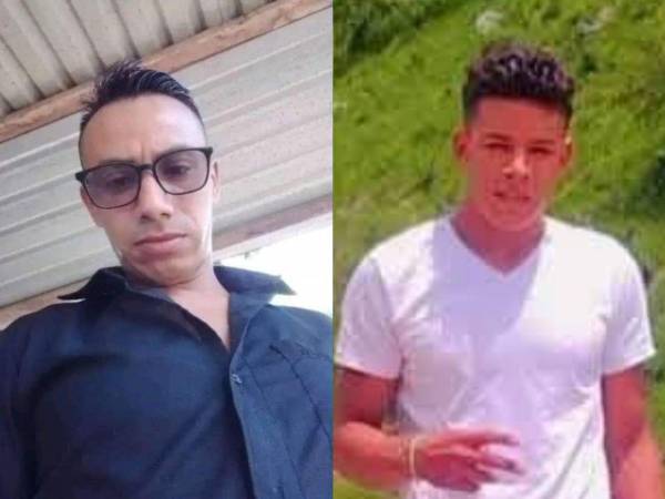 Los dos jóvenes fueron asesinados en Macuelizo, Santa Bárbara.