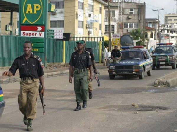 Imagen ilustrativa de la Policía en Nigeria.