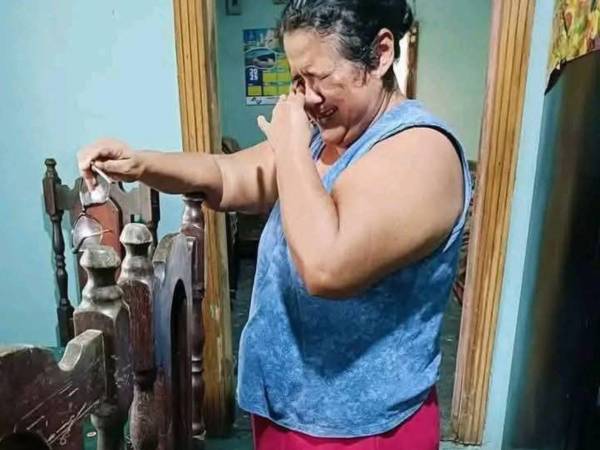 La acongojada señora se llevó un fuerte susto, según relató su familia.