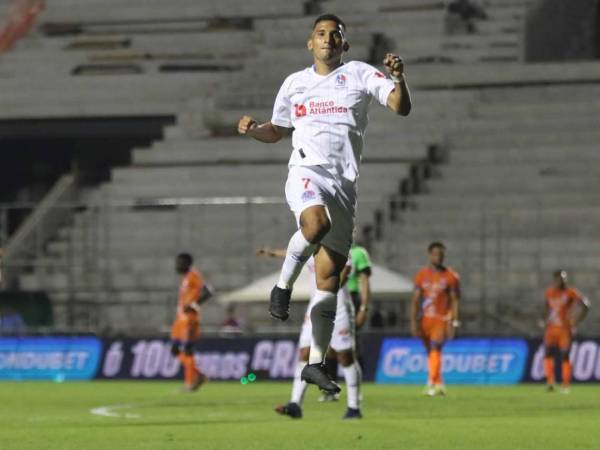 José Mario Pinto anotó su tercer gol en el torneo Clausura con el Olimpia.