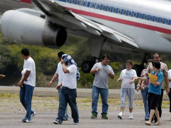 En lo que va de este año son más de 36,000 hondureños que retornaron al territorio desde Estados Unidos, México y Guatemala.