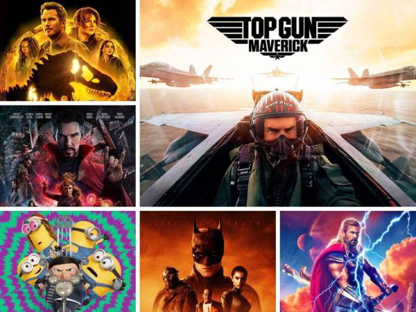 Este fue el año de los superhéroes, pero fue Top Gun: Maverick la que se coronó en el podio, aunque su lugar no lo tiene tan seguro con Avatar 2, que se estrena este 15 de noviembre en Honduras, y el 16 en Estados Unidos.