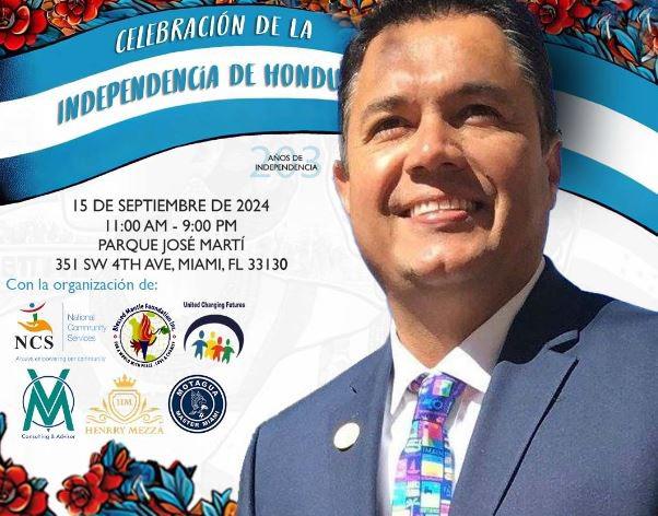 Hondureños en el exterior también celebran aniversario de la Patria