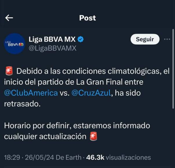 Aficionado arriesga su vida para ver al América coronarse campeón de la Liga MX