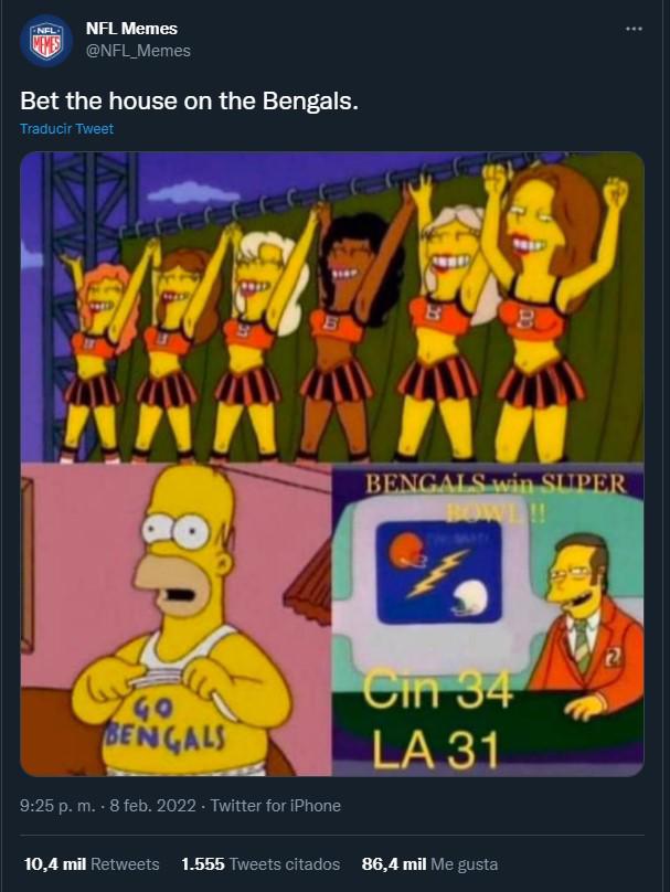 Los Simpson predicción ganador del super bowl: episodio de The