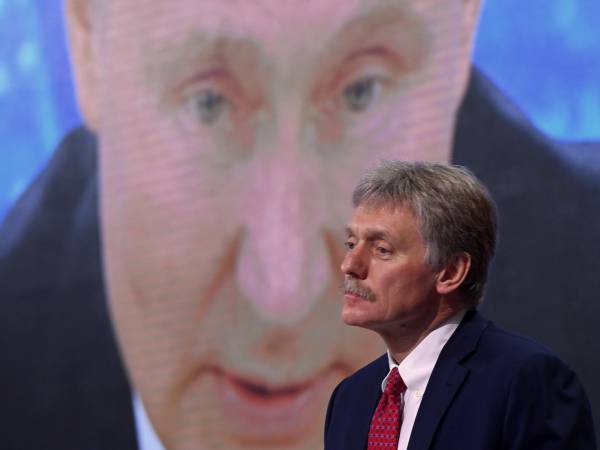 El portavoz del Kremlin, Dmitri Peskov.