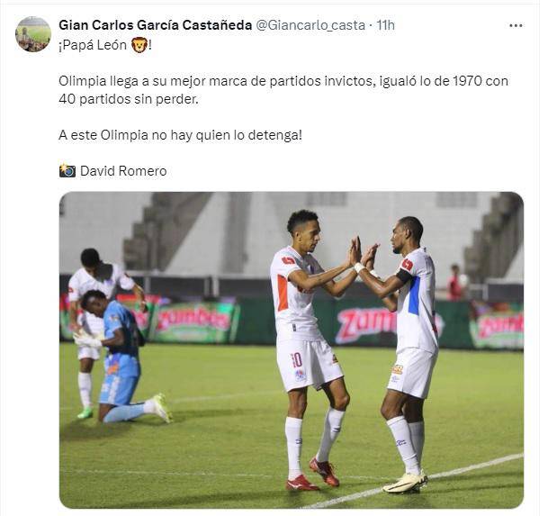 Medios y periodistas se rinden ante Olimpia tras lograr 40 partidos invictos