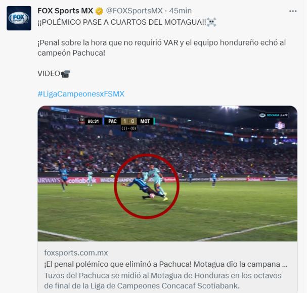 Prensa mexicana explota contra Pachuca por caer derrotado ante Motagua