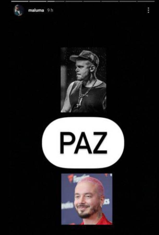 El llamado a la paz de Maluma ante la polémica entre Residente y J Balvin