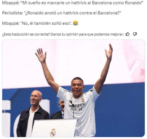 Los memes que destrozan al Barcelona por la presentación de Mbappé con Real Madrid