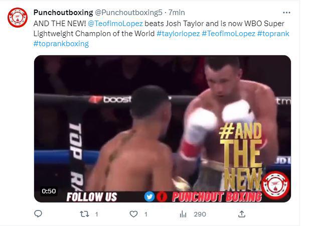 Prensa internacional reacciona al triunfo de Teófimo López ante el escocés Josh Taylor