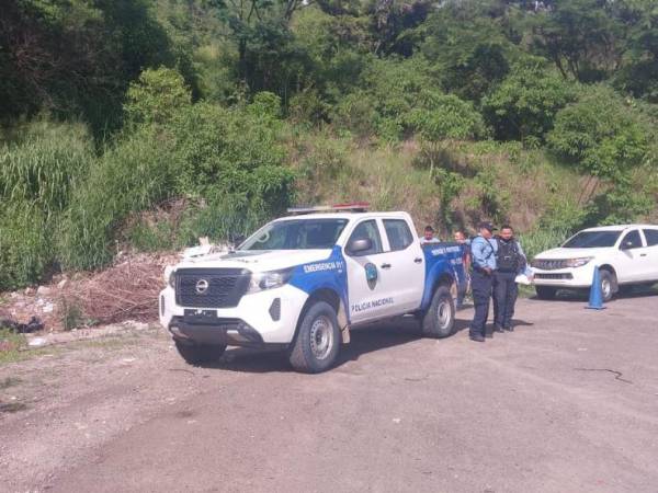 El cuerpo del menor fue ubicado por conductores que transitan por esta vía solitaria que conecta la colonia Río Grande con el anillo periférico.