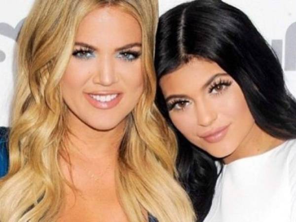 Khloe Kardashian y Kylie Jenner.