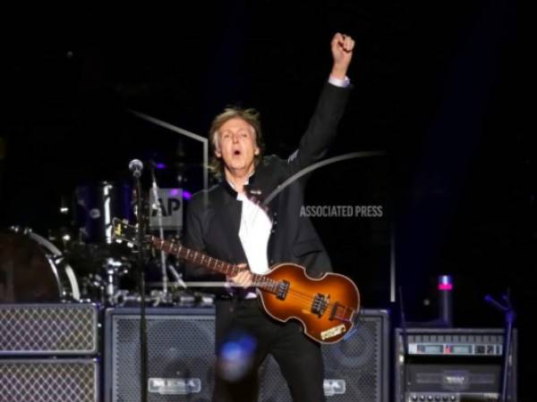 El cantante y compositor Paul McCartney en un concierto en el Prudential Center de Nueva Jersey, el 11 de septiembre de 2018.