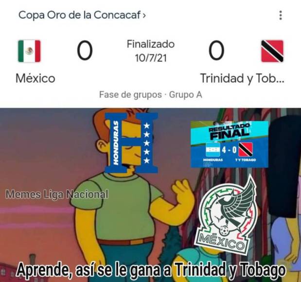 Los divertidos memes que dejó goleada de Honduras a Trinidad y Tobago