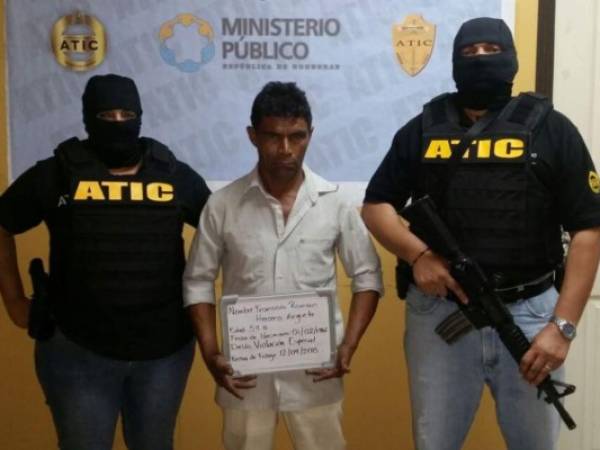 Francisco Román Herrera Argueta, acusado del delito de violación especial.