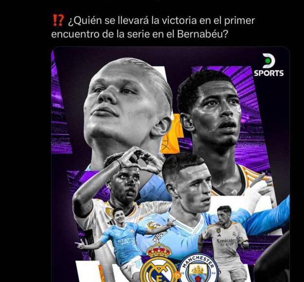 Así calientan los medios el Real Madrid-Manchester City por Champions League