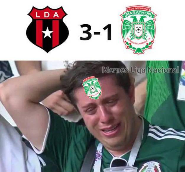 Los mejores memes de la derrota de Marathón ante Alajuelense en Copa Centroamericana