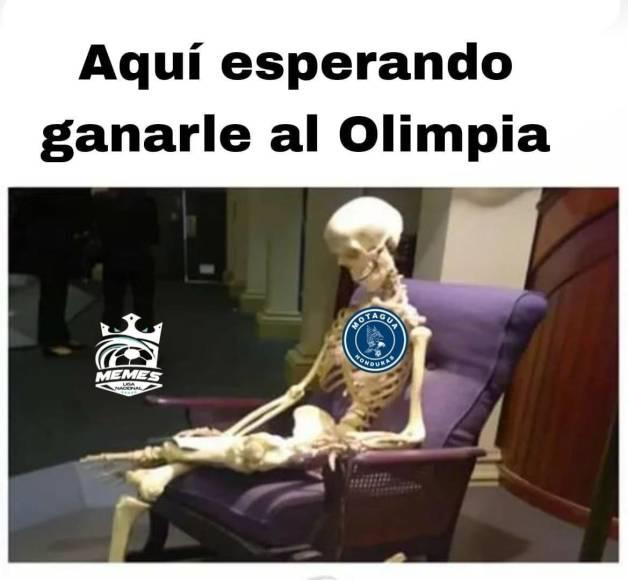 Olimpia se baja a Motagua y aficionados crean chistosos memes