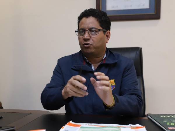 Delvin Leonardo Salgado, alcalde de El Negrito, Yoro conversó con EL HERALDO