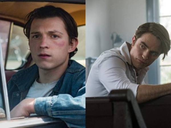 Robert Pattinson y Tom Holland forman parte del elenco de la película. Foto Netflix.