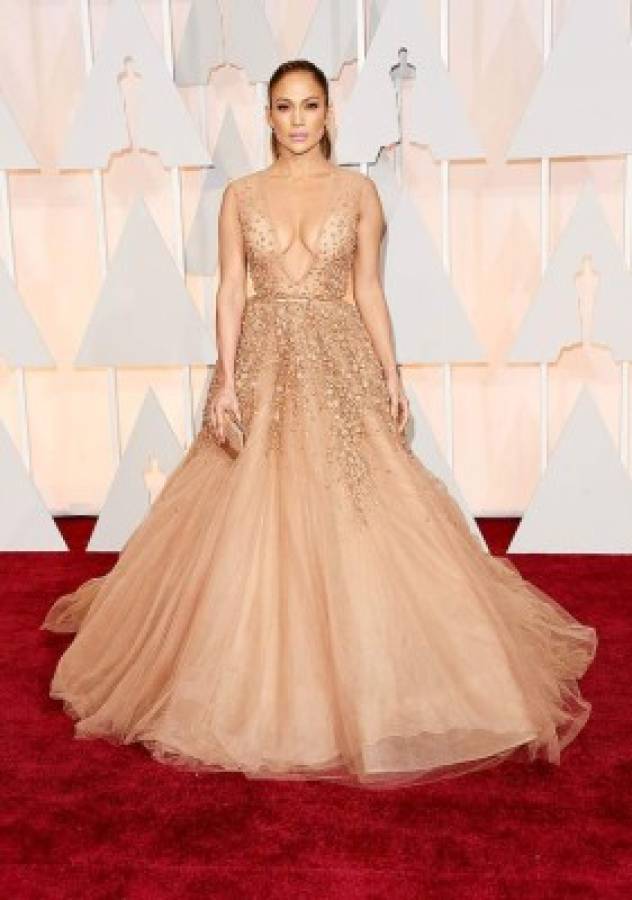 Los colores claros primaron en los Oscar 2015