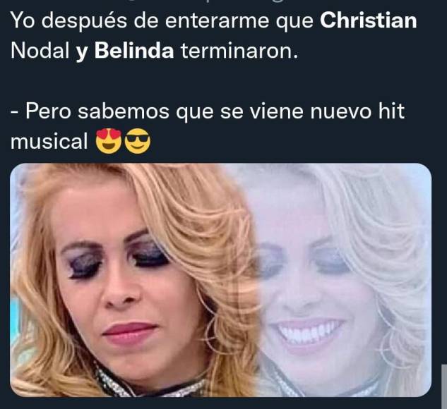 El idilio de Belinda y Nodal llegó a su fin: estos son los mejores memes tras su separación