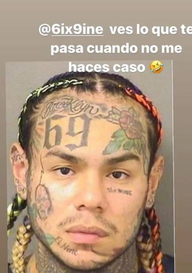 Tekashi 6ix9ine bajo arresto por incidente de tráfico en Florida