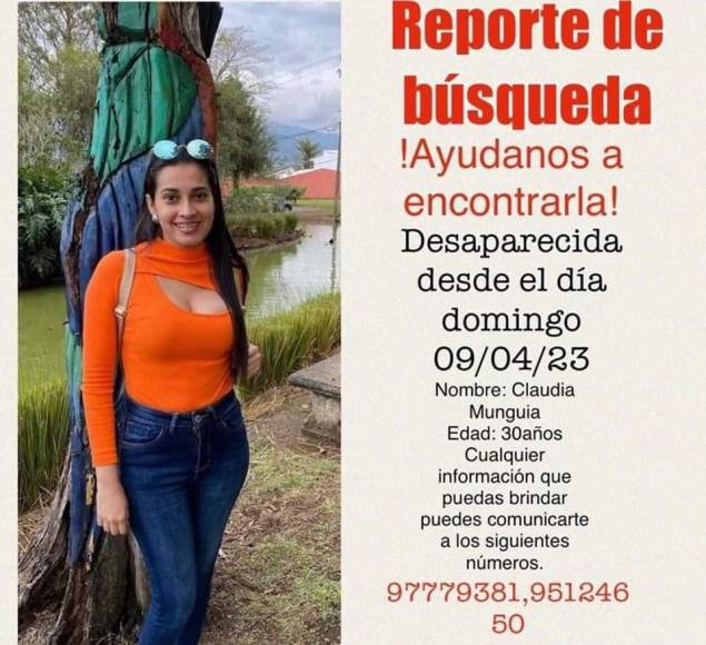 Hermana cambia su declaración y revela nuevos detalles: lo último sobre desaparición de Claudia Munguía en La Ceiba