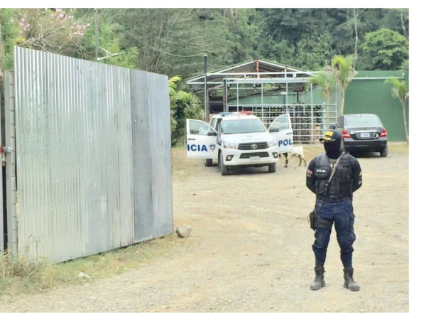 Esta es una de las propiedades donde hondureños privados de libertad realizaron atentados en Costa Rica.