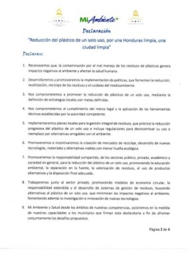 Tres municipios de FM le apuestan a reducir el plástico de un solo uso