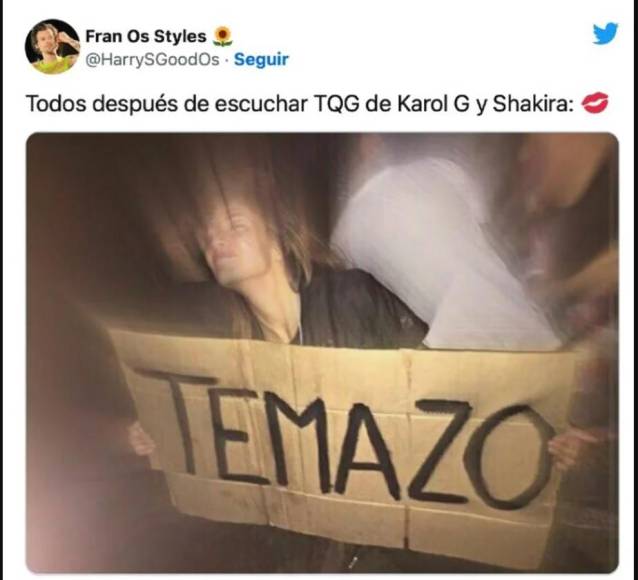 Contra Piqué y Anuel: los divertidos memes que dejó “TQG” de Shakira y Karol G