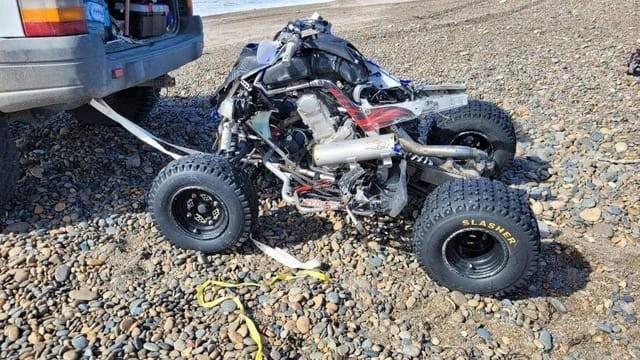 Desapareció en la playa al salir a pasear en cuatrimoto y hallaron sus restos en un tiburón en Argentina