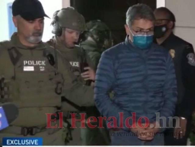 Dos audiencias, cárceles distintas y tratado como prisionero de guerra: Primer mes de extradición de JOH