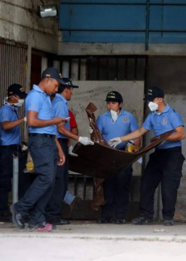 Dentro de una pila hallan cadáver en Comayagüela