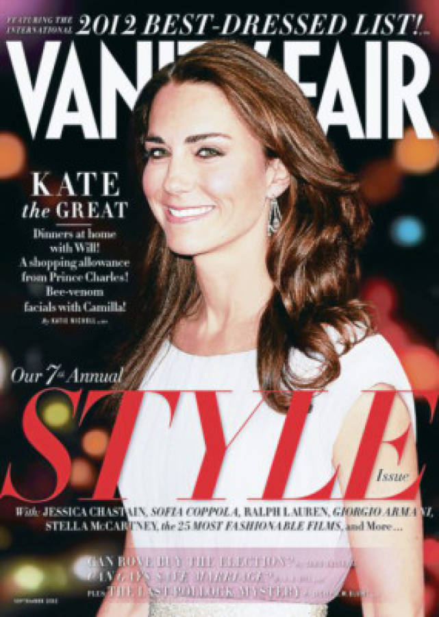 Kate Middleton, la mejor vestida según Vanity Fair