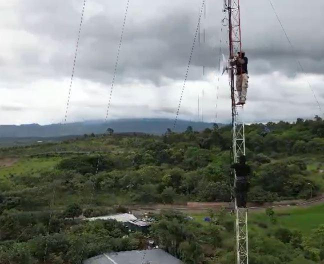 Desmantelan antena utilizada para redireccionar internet a la cárcel de Támara