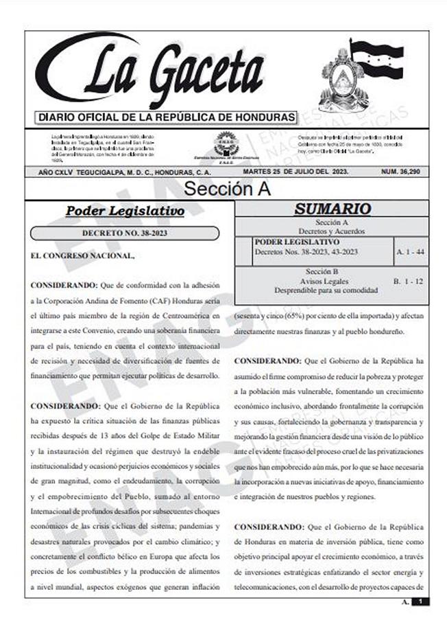 La publicación de la adhesión generó muchas reacciones negativas contra el Legislativo.