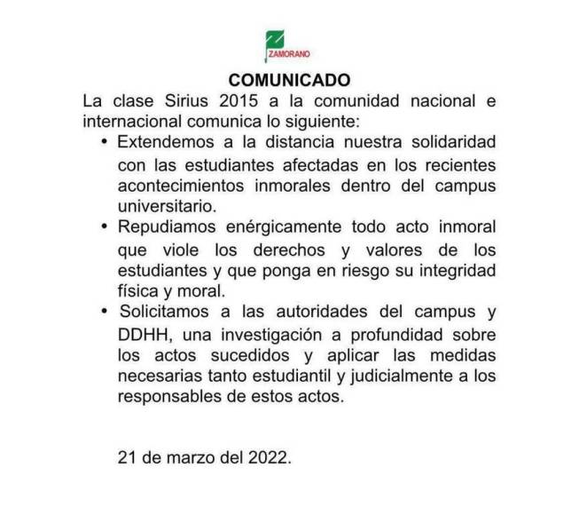 Lo que se sabe sobre la violación de dos estudiantes en Escuela Agrícola Zamorano