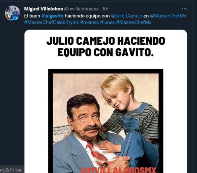 Arturo López Gavito deja los mejores memes en su primera noche en MasterChef Celebrity