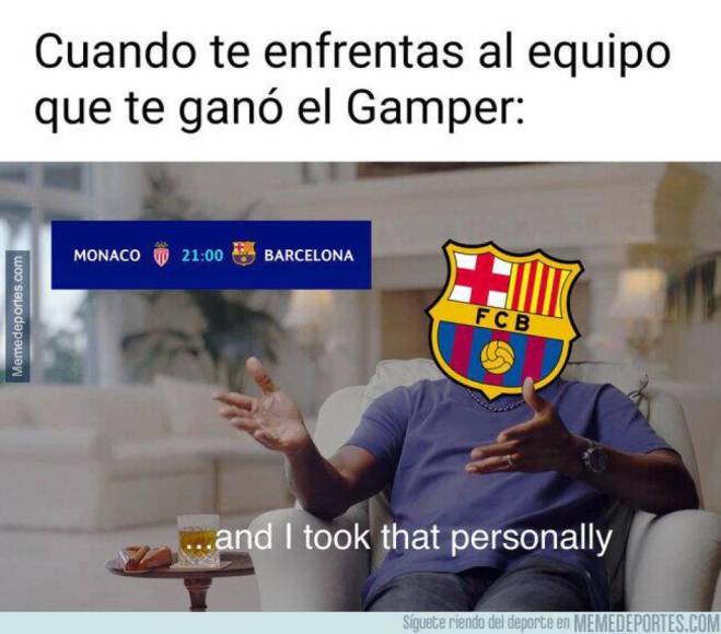 Barcelona cae ante Mónaco y los memes lo hacen pedazos