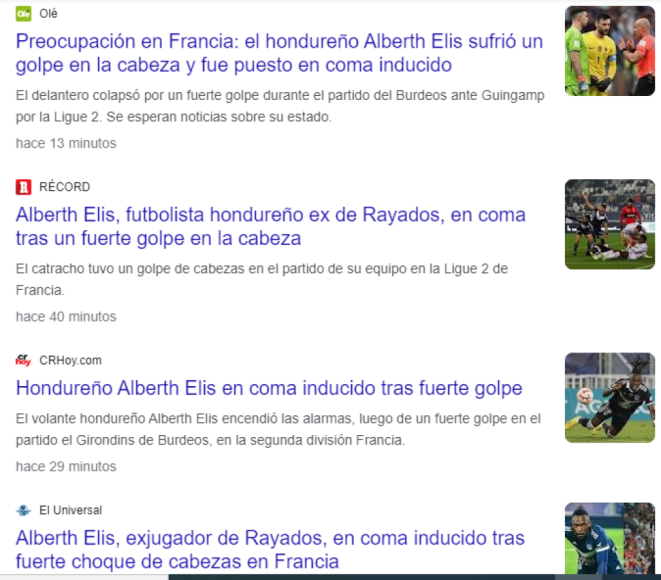 Alberth Elis: Medios internacionales y personajes del fútbol se unen en oración