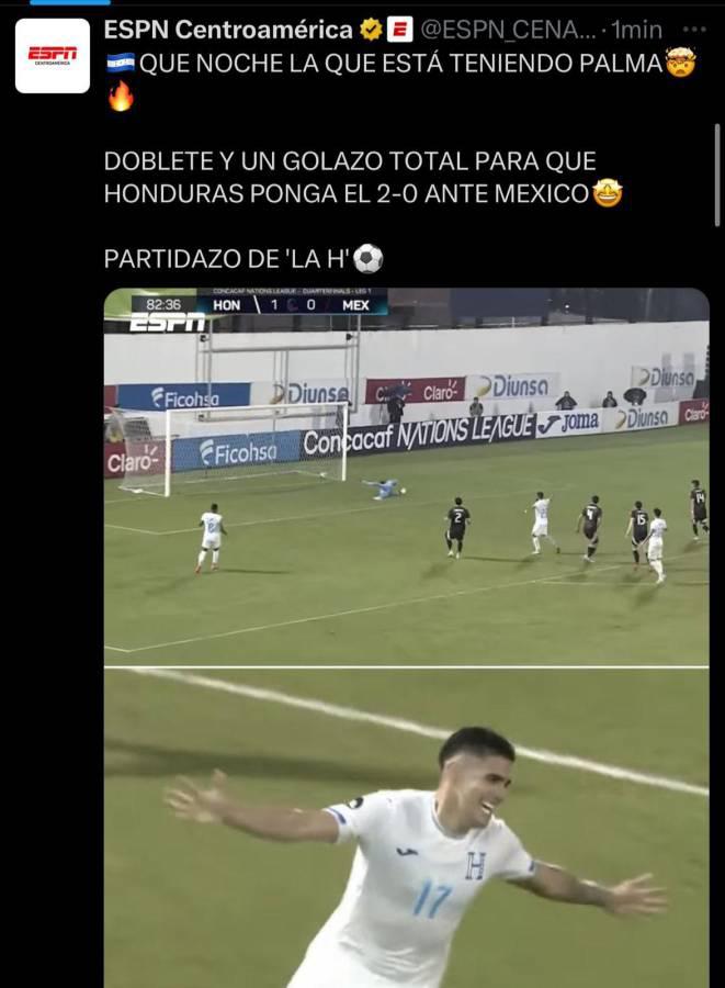 ¡Están que arden! Así reaccionó la prensa mexicana ante gane de Honduras a México en el Morazán