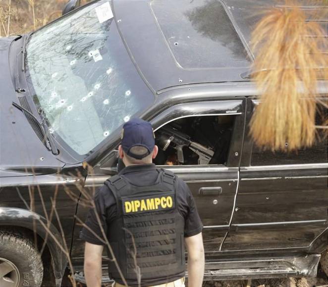 Armas de grueso calibre portaban “Los Soroguaras”, quienes estarían detrás de masacres en La Paz y en Ciudad España