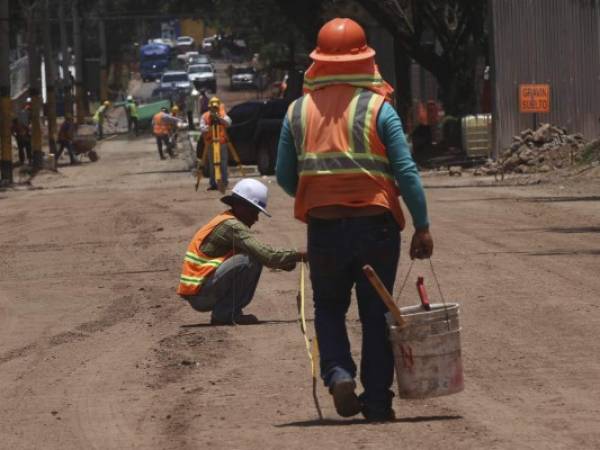 El rubro de la construcción genera gran cantidad de empleos en la capital. Foto: EL HERALDO.