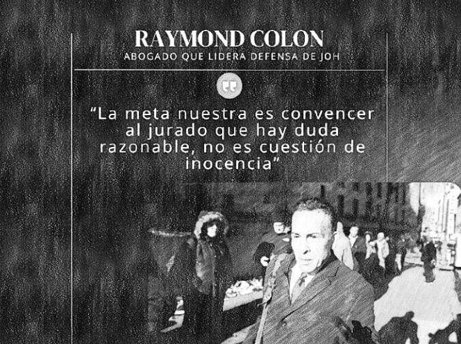 “Este caso se va a ganar”: Frases de Raymond Colon al ingresar a audiencia de selección de jurado