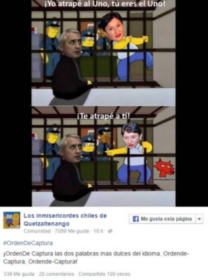 Los memes sobre la renuncia de Otto Pérez