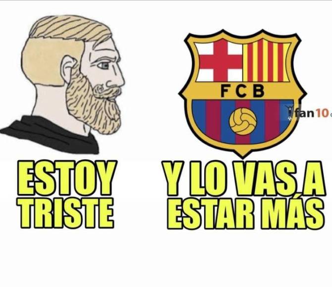 Los memes que dejó la caída del Barcelona en su propia casa