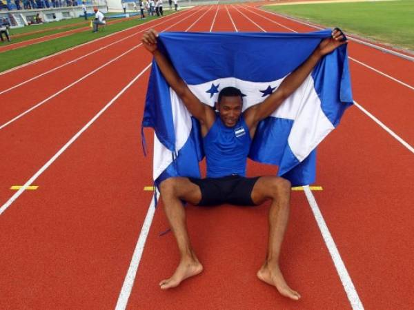 Rolando Palacios sin duda la gran apuesta del atletismo nacional.