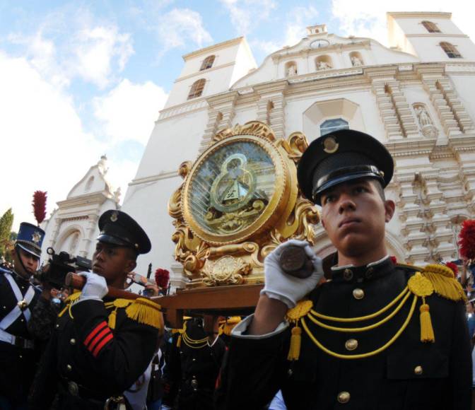 Fe y devoción en peregrinación por el 277 hallazgo de la Virgen de Suyapa